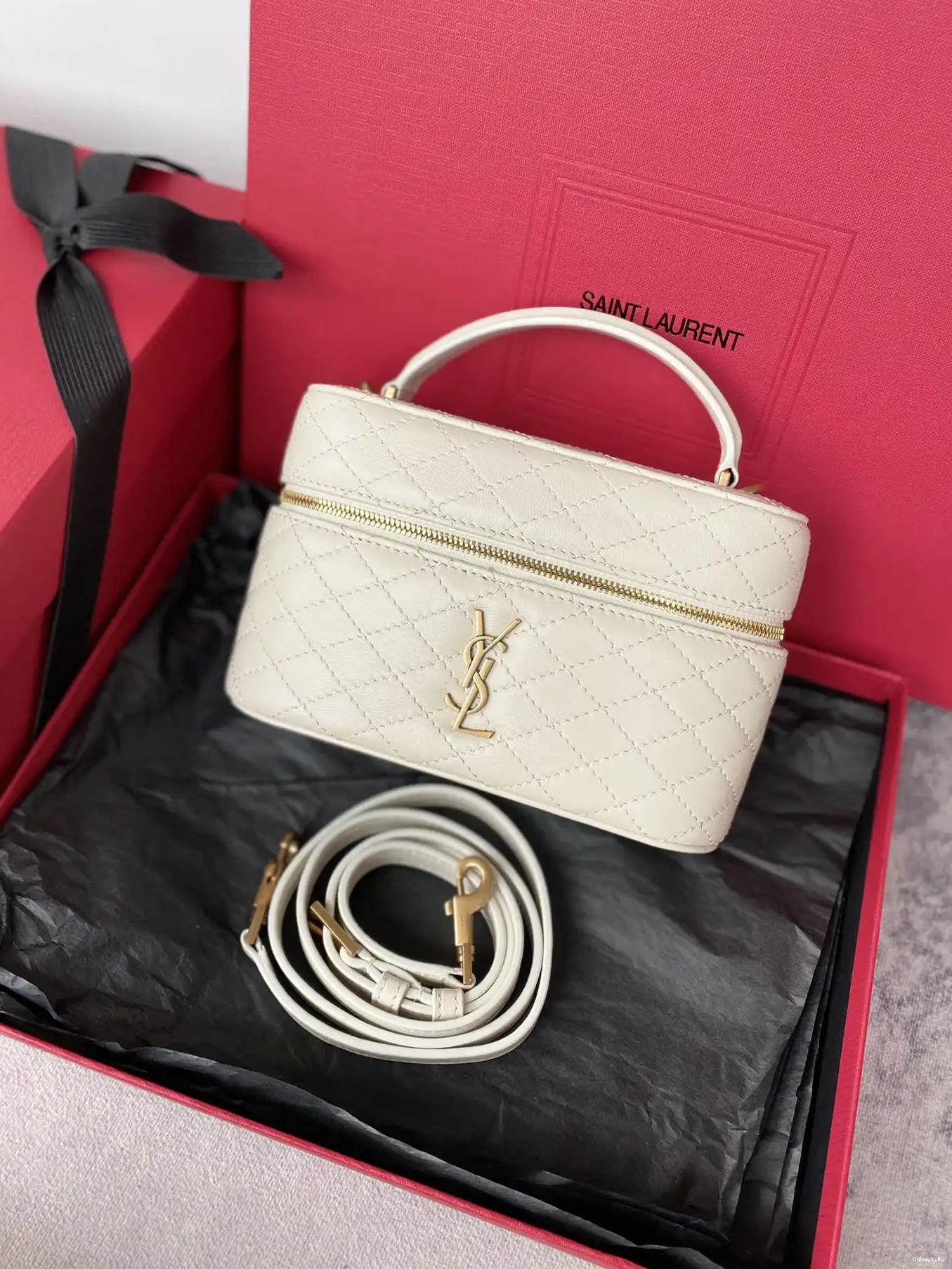 vanity YSL lambskin bag in Gaby 0705